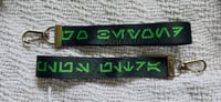 Image 1 of Go Beyond Aurebesh Lanyard Keychain
