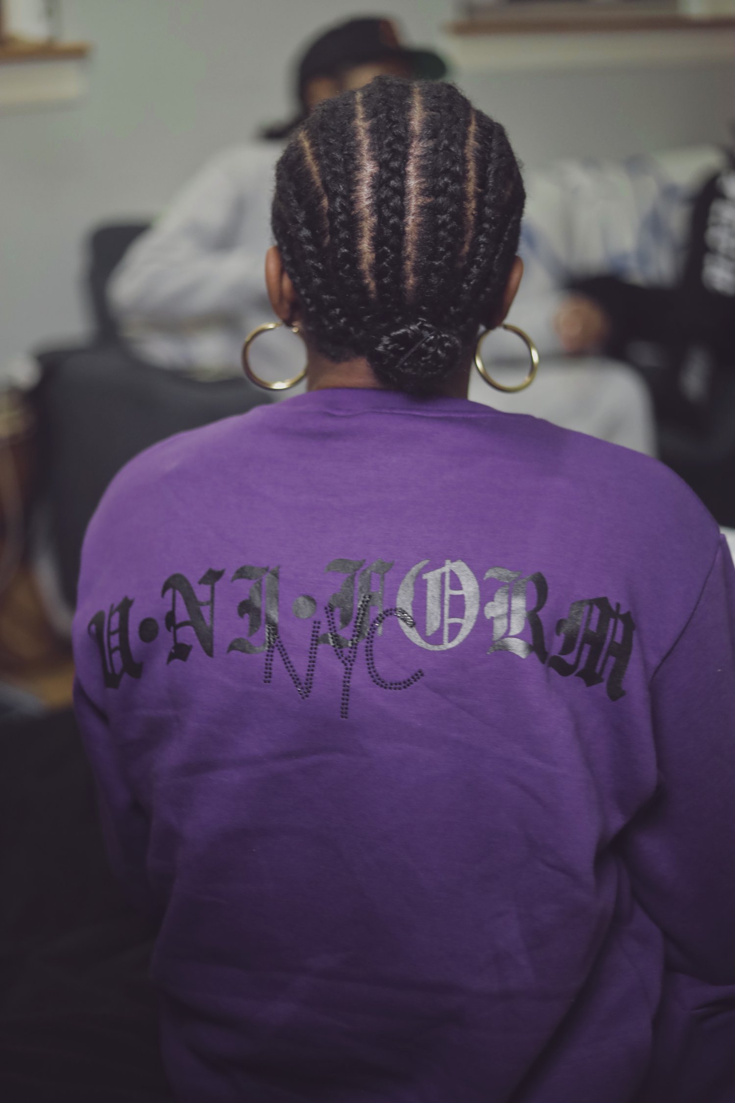 Image of Purple “NYC” Crew