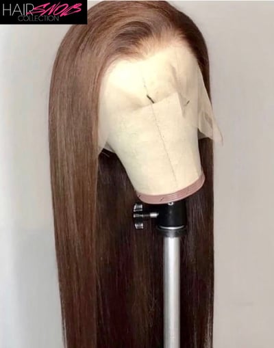 Image of Lace Front 13x4 Light Brown #4 Straight Wig