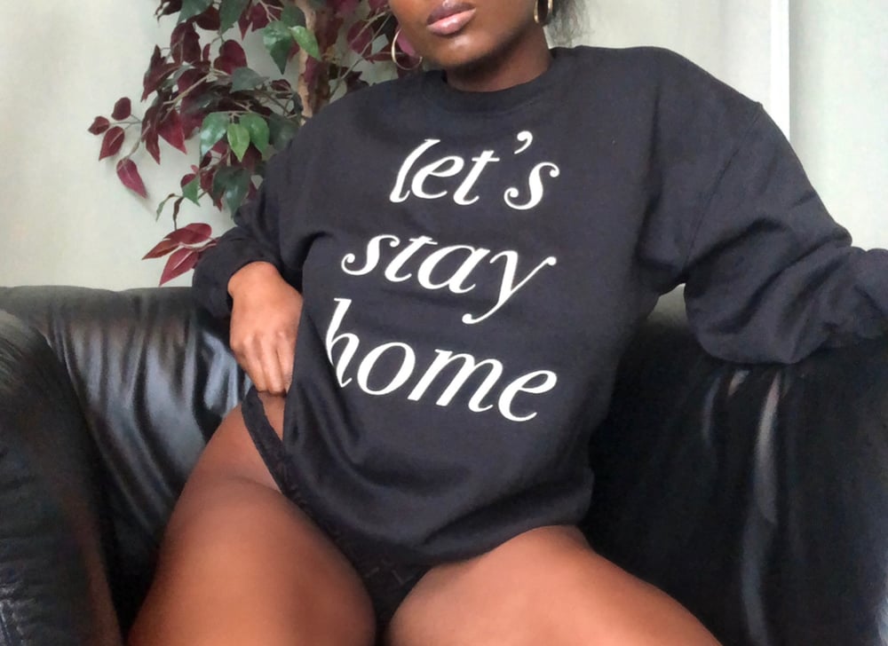 The Let’s Stay Home Sweater