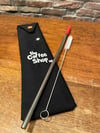 Stainless Steel Straw w/Carrying Case