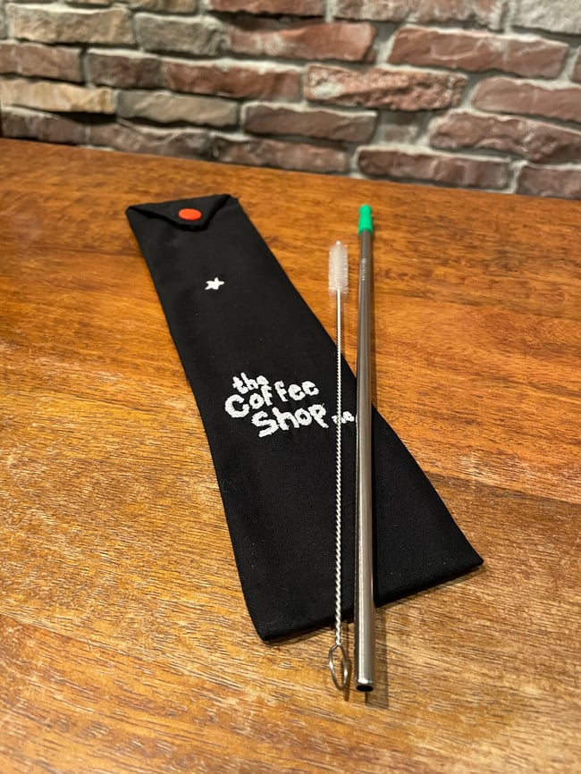 Stainless Steel Straw w/Carrying Case