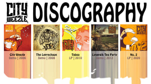 Image of City Weezle - Discography (CD's)