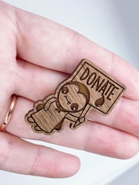 Donate Blood Boi Pin/Needleminder 