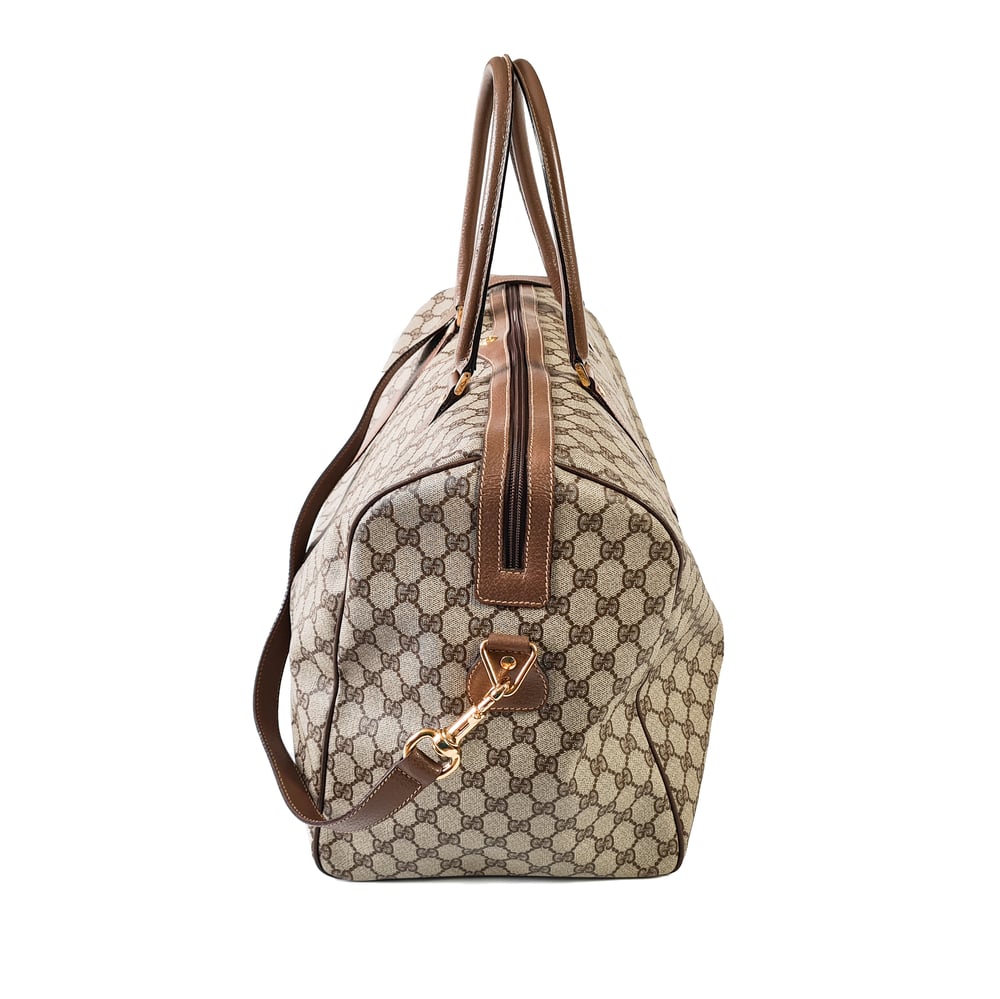Image of Gucci Vintage Monogram Duffle Bag