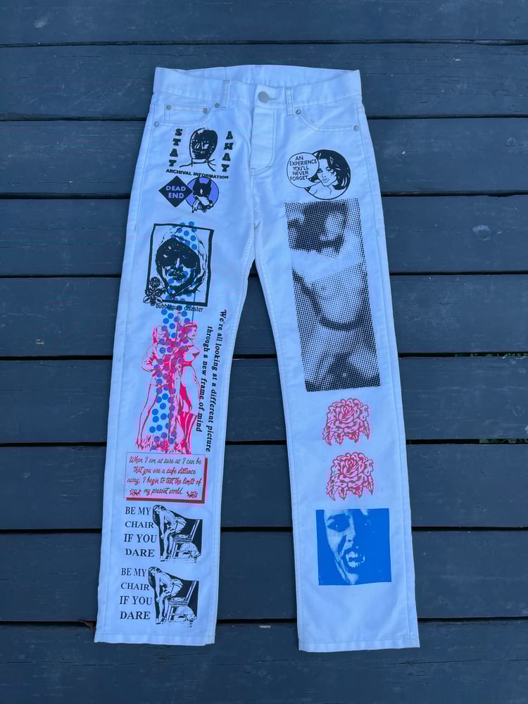 Image of COLLAGE PANTS #3