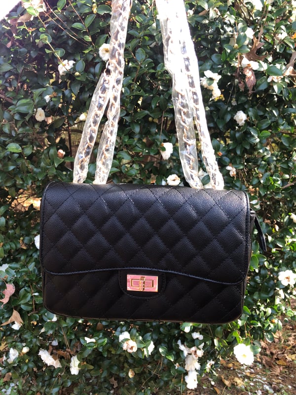 Image of “EXtra EXtra” Lengthy Lady Bag (Black Out🖤)