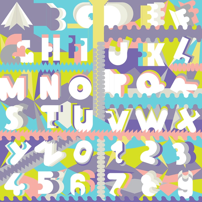 Image of Venus Typeface Print