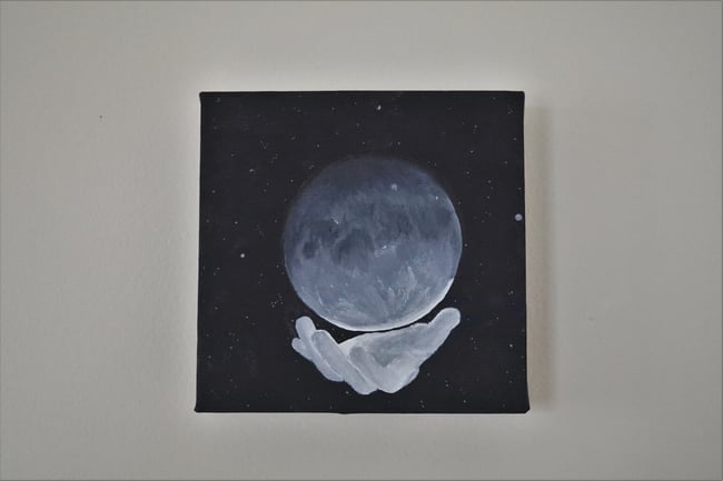 To Hold a World in Your Hands - Original Painting