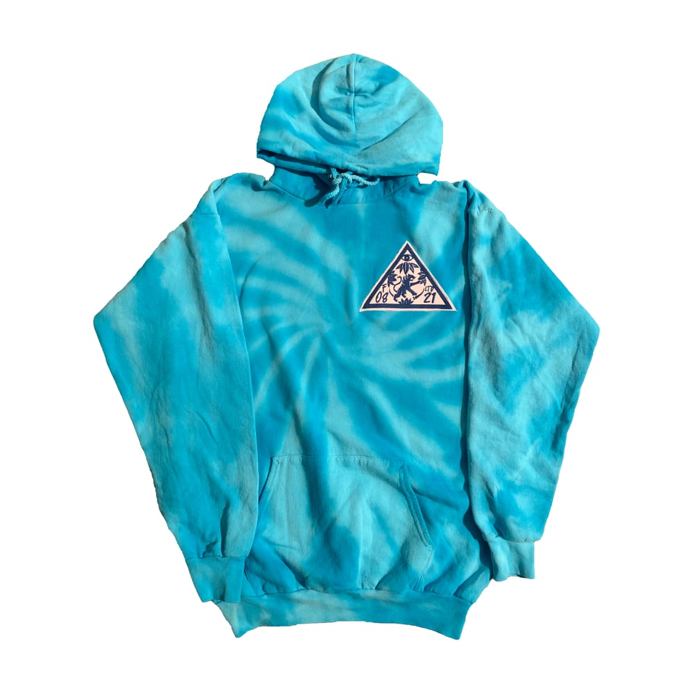 Image of "The War Outside" Tye Dye Hoodie