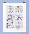 Jiu Jitsu Therapy (Signed Print)