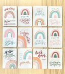 Image 3 of Rainbow Baby Milestone Cards