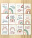 Image of Rainbow Baby Milestone Cards