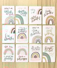 Image 4 of Rainbow Baby Milestone Cards
