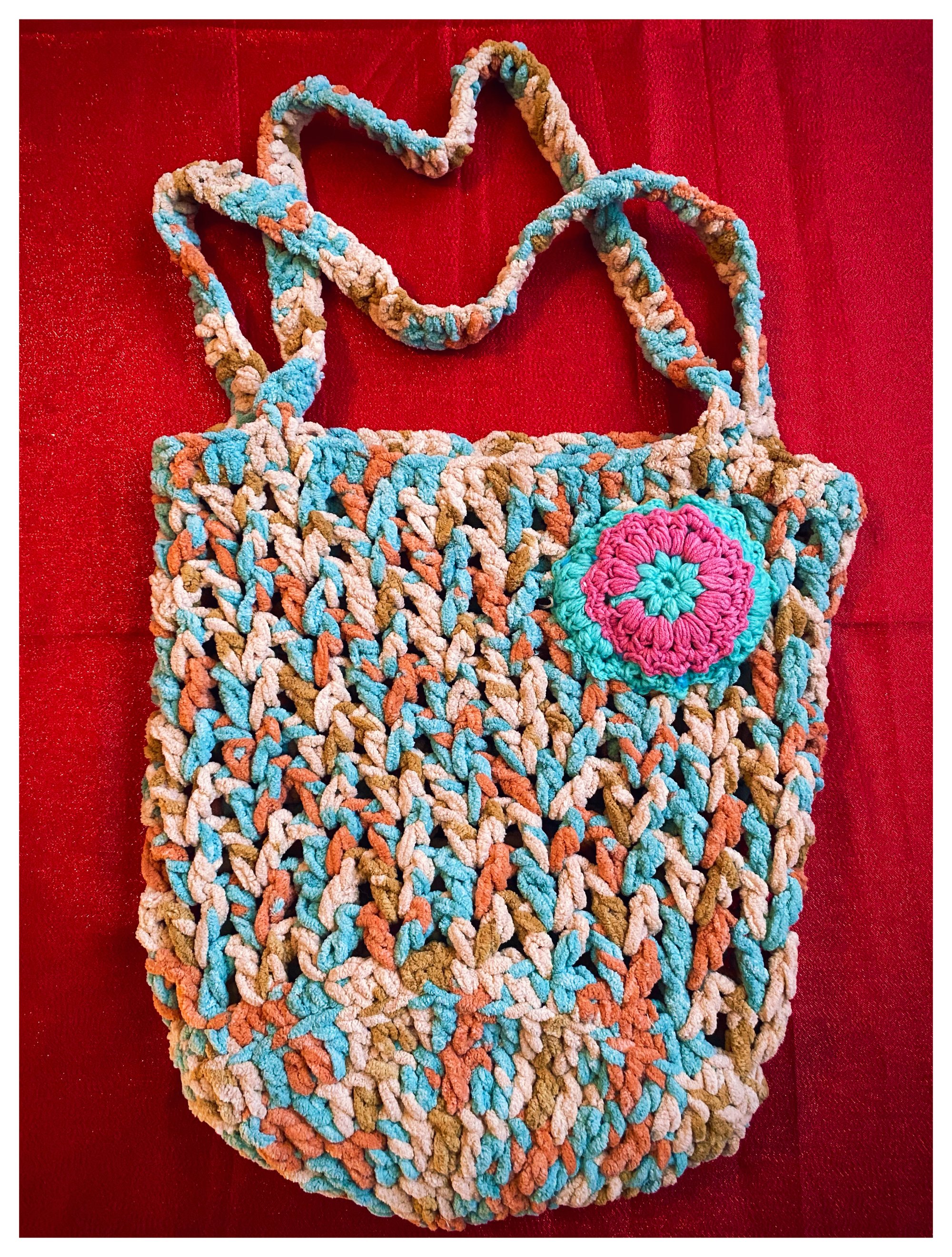 Image of Handmade Crochet Purse