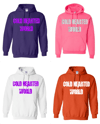 Cold hearted world hoodies
