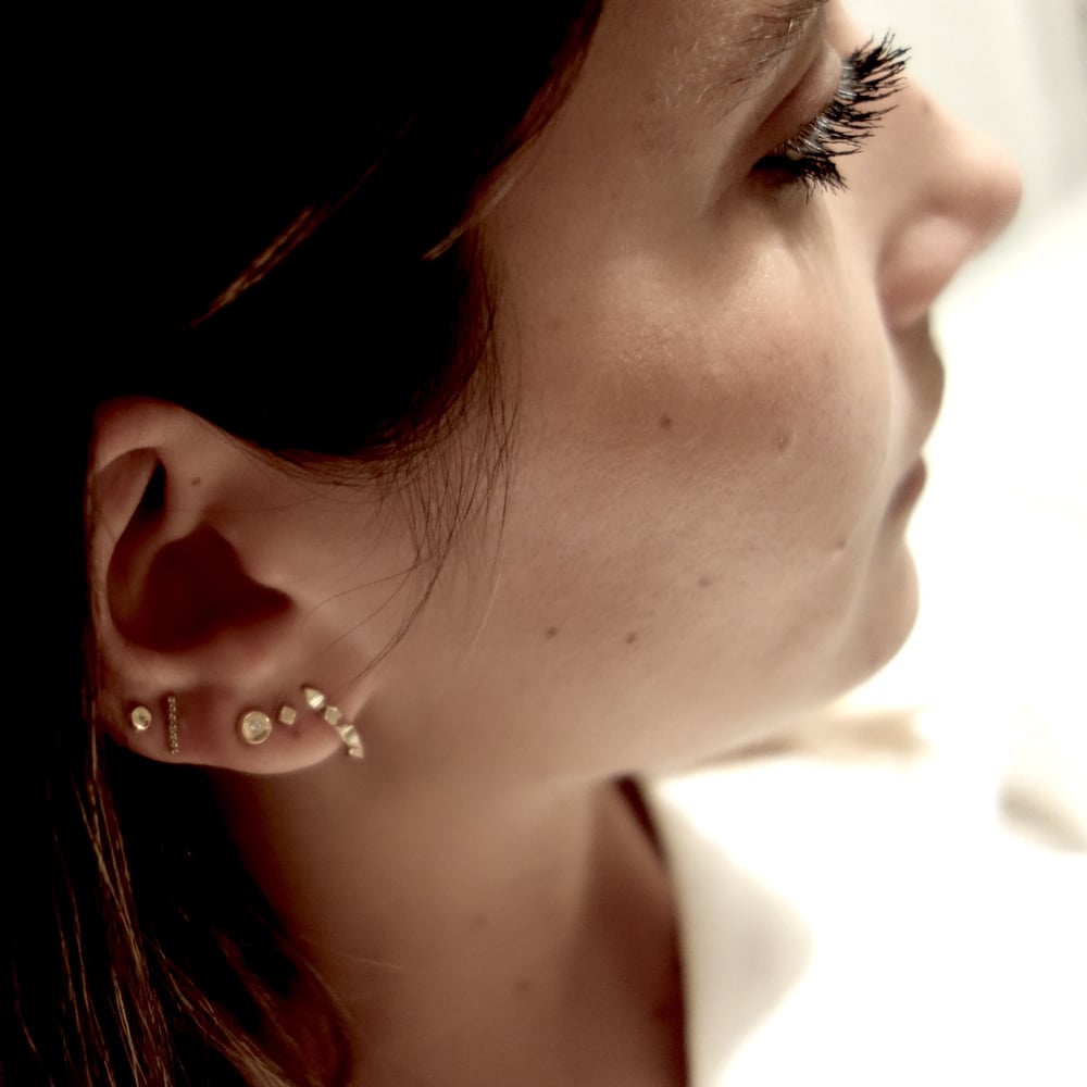 Image of Dot Studs- 14k