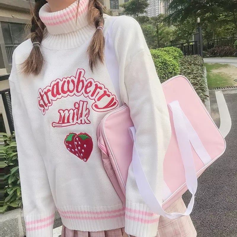 Charli Strawberry Sweater