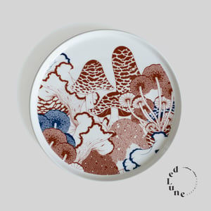 Image of Fungi Plate / Autumn 10"