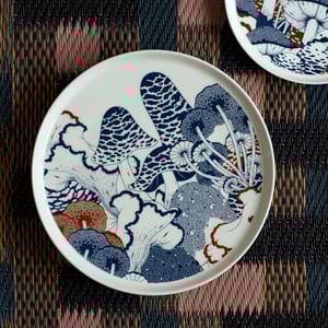 Image of Fungi Plate / Midnight 10"