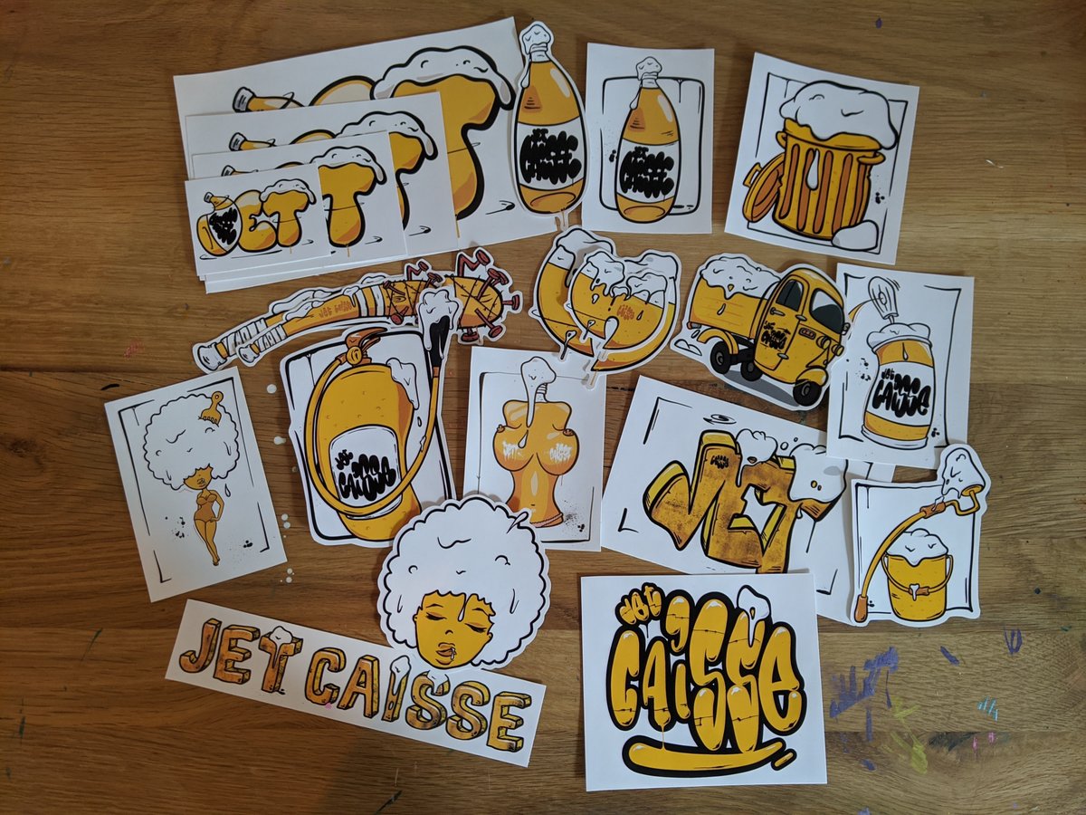 JetCaisse sticker pack 2