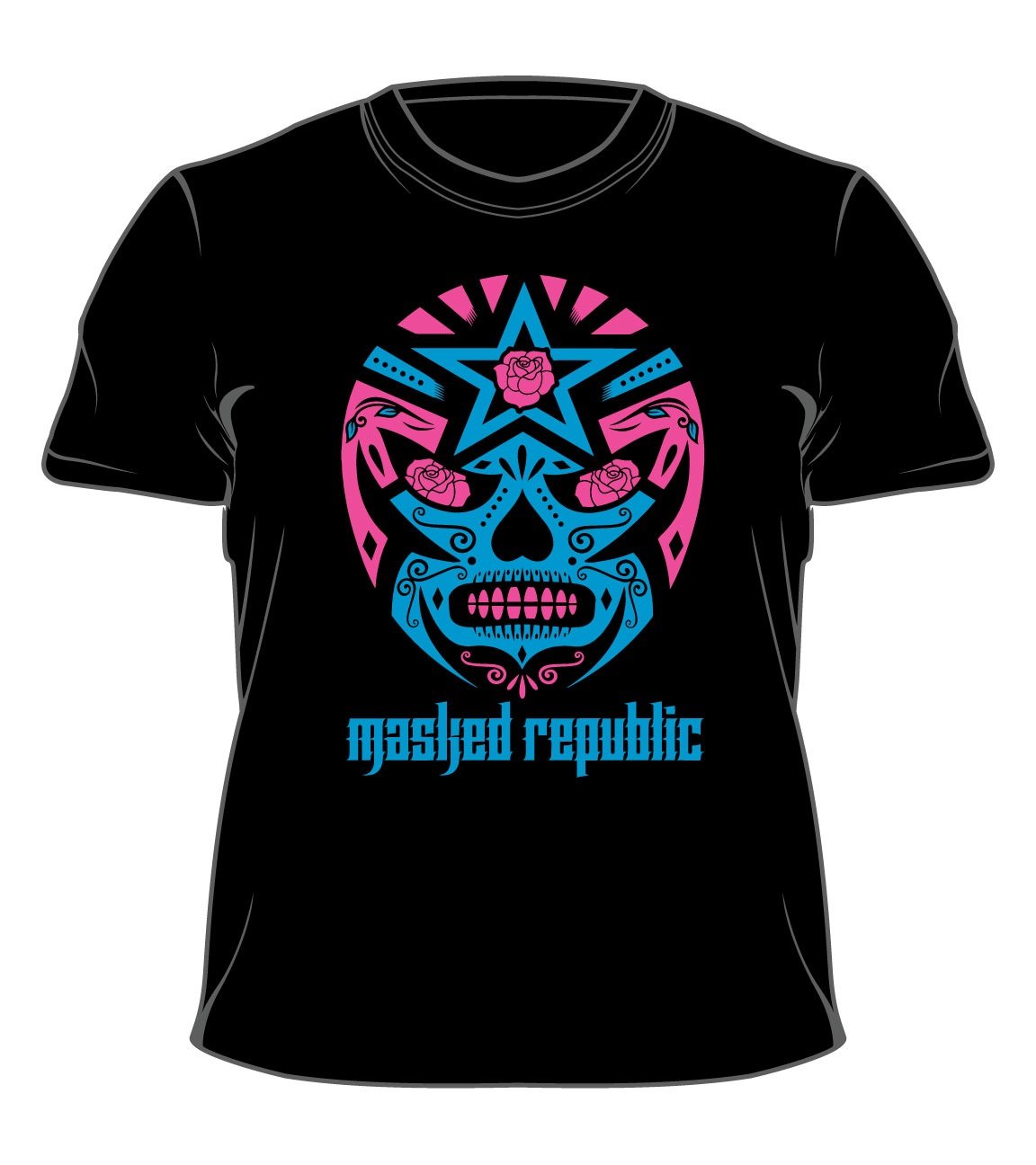 Image of Masked Republic Dia de los Muertos T-Shirt