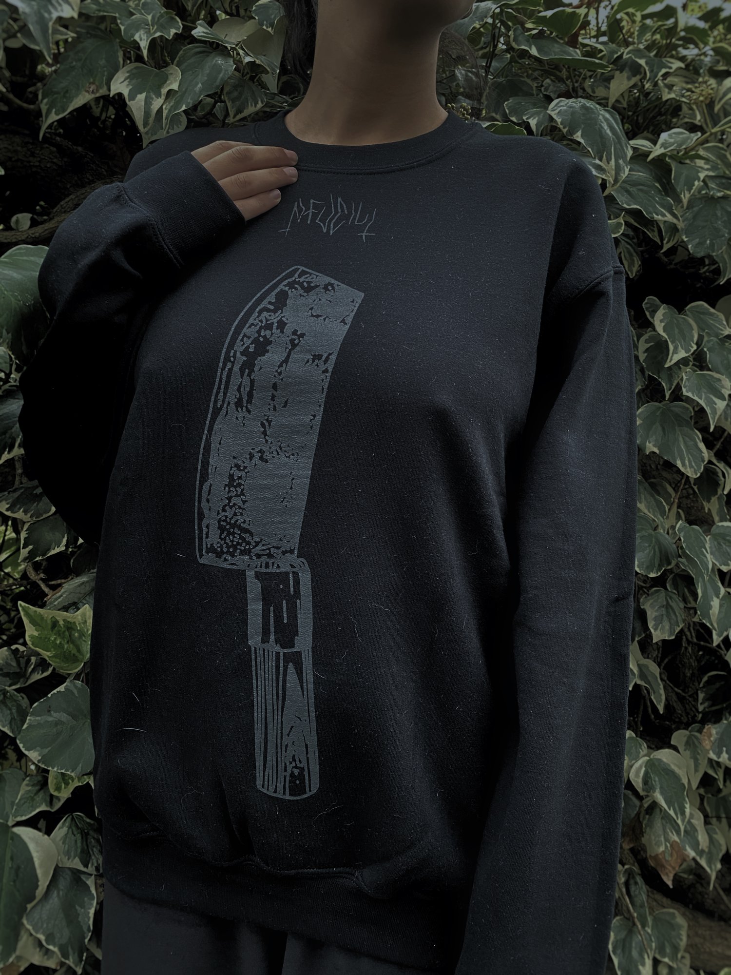 Image of Sweat-Shirt Cleaver BLACK