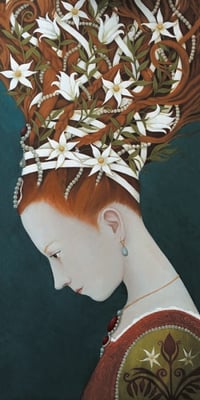 ROSALIND LYONS - 'MAYBE SHE DOTH BUT COUNTERFEIT' - LIMITED EDITION FINE ART PRINT