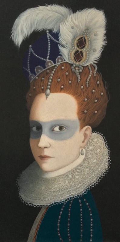 Image of ROSALIND LYONS - 'FAIR BEFALL YOUR MASK' - LIMITED EDITION FINE ART PRINT
