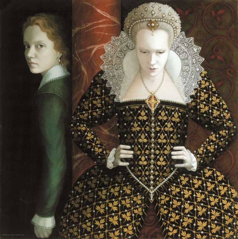 Image of ROSALIND LYONS - 'CESARIO AND OLIVIA' - LIMITED EDITION FINE ART PRINT