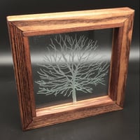 Image 2 of Freestanding frame with tree design