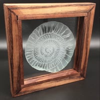 Image 2 of Freestanding frame with ammonite design