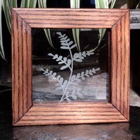 Image 2 of Freestanding frame with plant design
