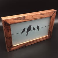 Image 1 of Freestanding Frame With Birds Design