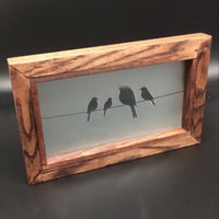 Image 2 of Freestanding Frame With Birds Design