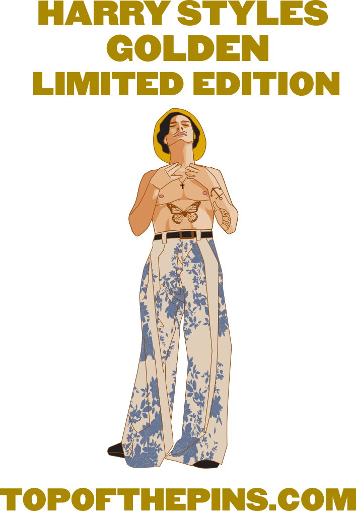 Harry Styles - Golden Limited Edition Pin Badge