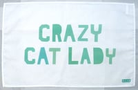 Image 2 of CRAZY CAT LADY Tea Towel