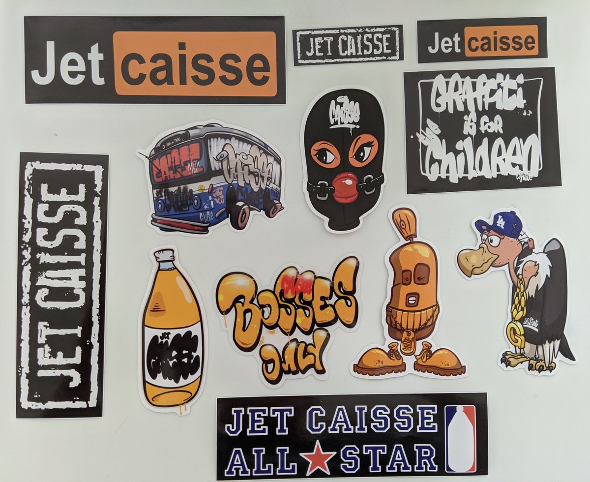 JetCaisse sticker pack