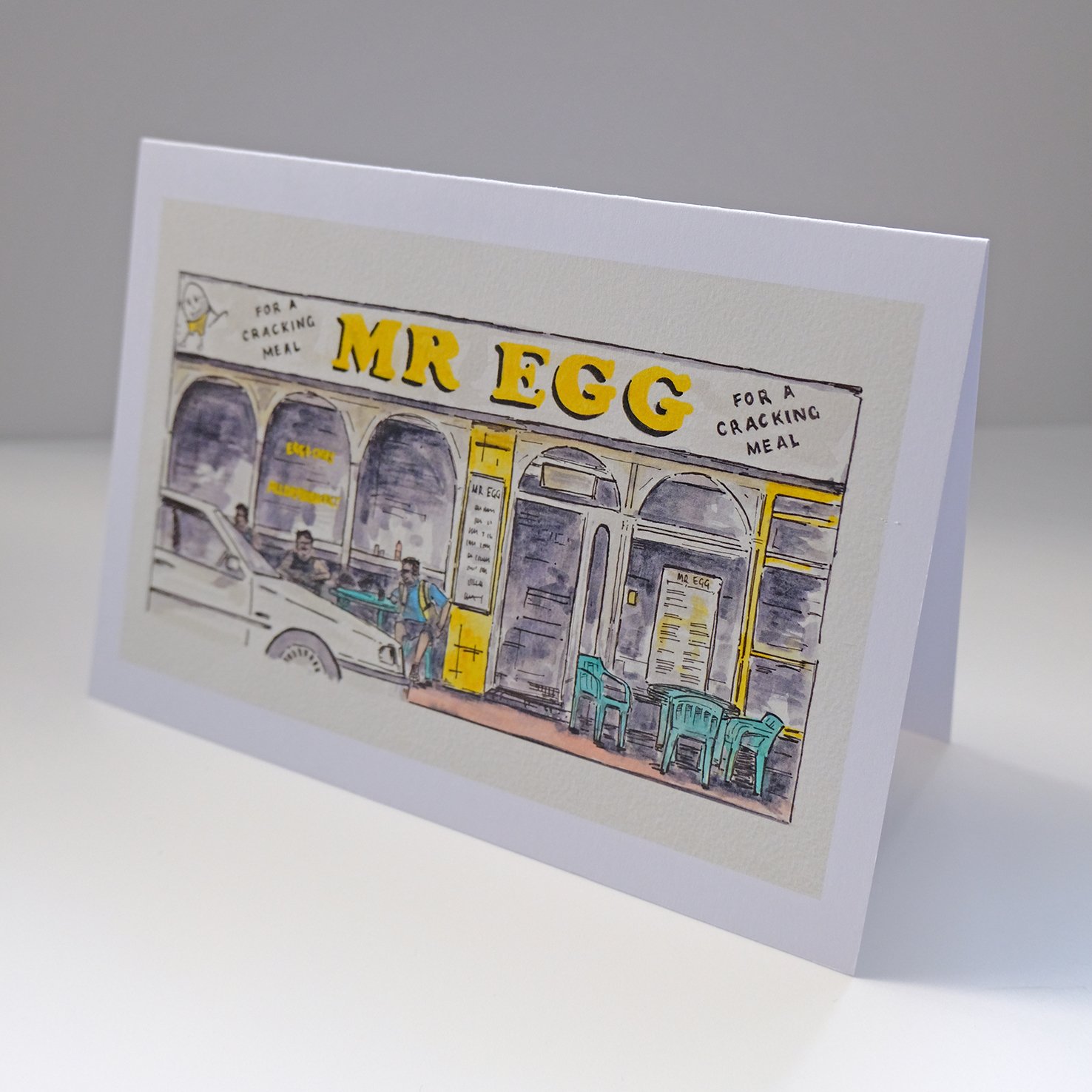 Image of Pack of 5 Draw My City greetings cards
