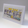 Pack of 5 A5 sized Draw My City greetings cards