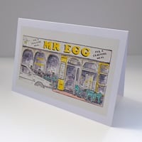 Image 1 of Pack of 5 A5 sized Draw My City greetings cards