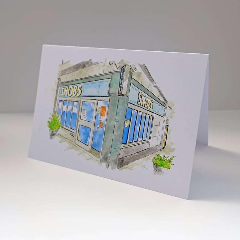 Pack of 5 A5 sized Draw My City greetings cards Image 3