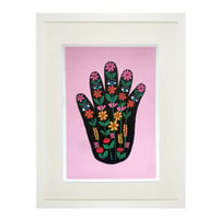 Image 1 of Floral Hand A5 Print
