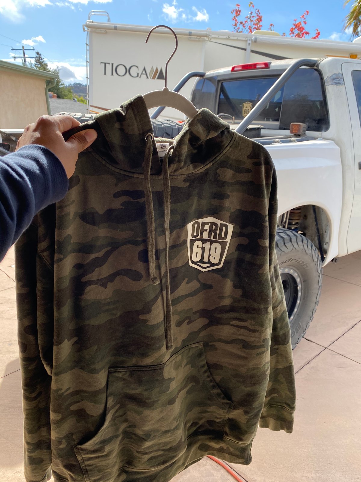 Image of 619 OFRD - Sweater [ Camo ] 