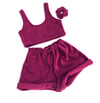 Drawstring loungewear set 