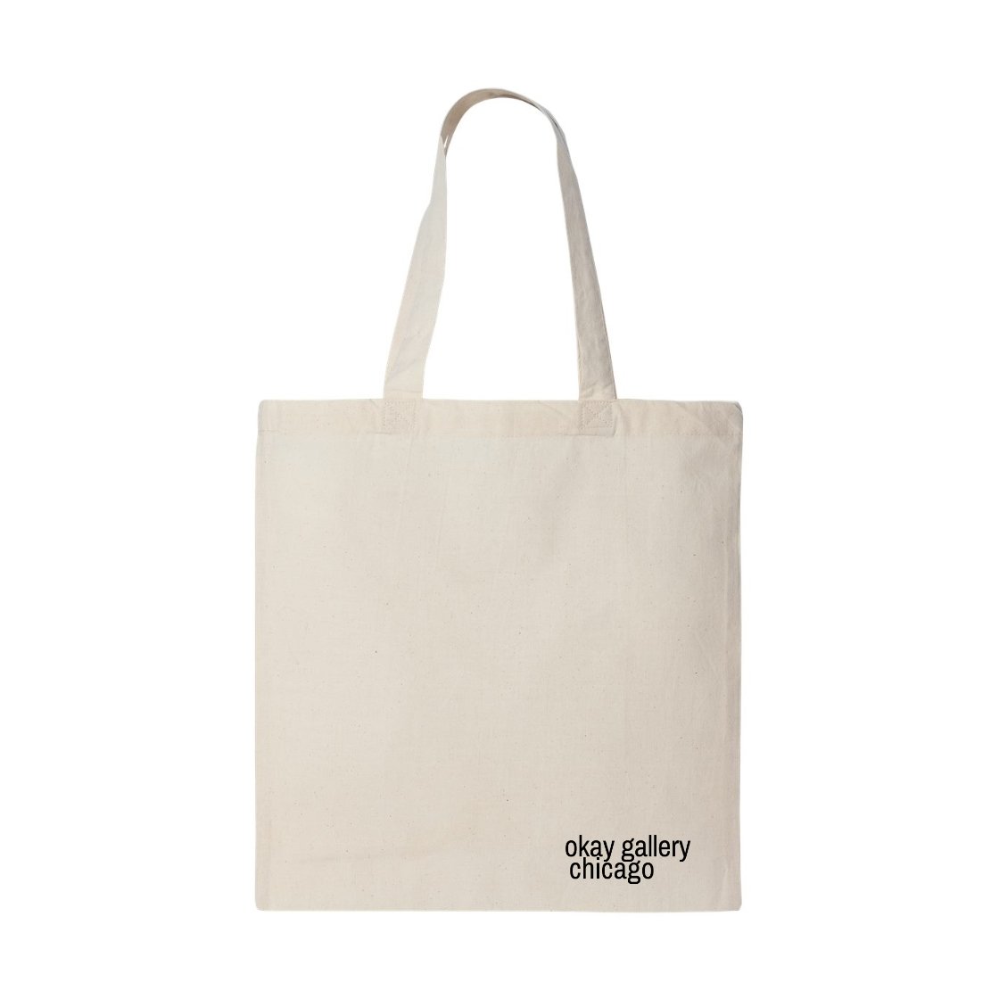 Image of okay gallery chicago Classic Tote Bag Natural