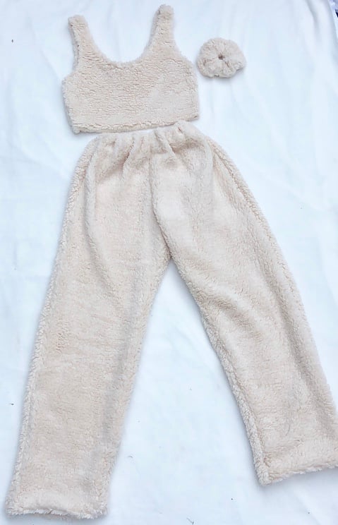 Super soft teddy trousers 