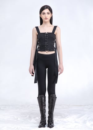 Image of  Crossover Corset & Tube Top 