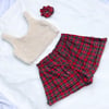 100% Brushed Cotton winceyette Soft Tartan Drawstring shorts