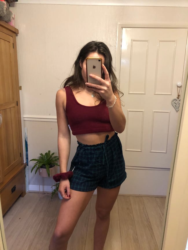 100% Brushed Cotton winceyette Soft Tartan Shorts